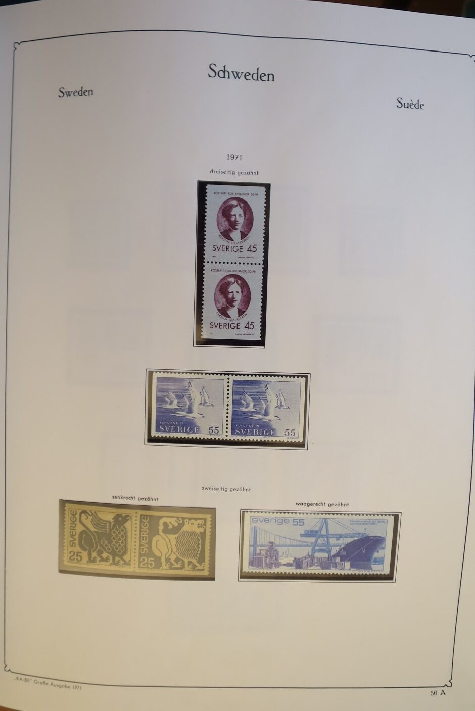 SWEDEN COLLECTION 1963-89, ALL NEVER HINGED SCHWEDEN – <i>SAMMLUNG 1963–1989, SAEMTLICH POSTFRISCH </i> - Image 38