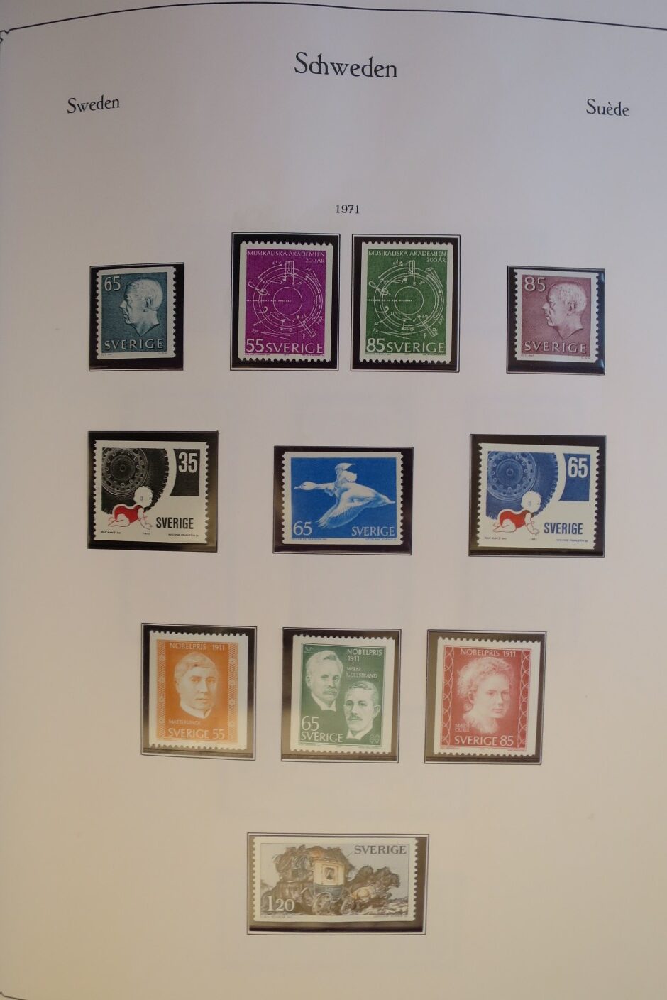 SWEDEN COLLECTION 1963-89, ALL NEVER HINGED SCHWEDEN – <i>SAMMLUNG 1963–1989, SAEMTLICH POSTFRISCH </i> - Image 39