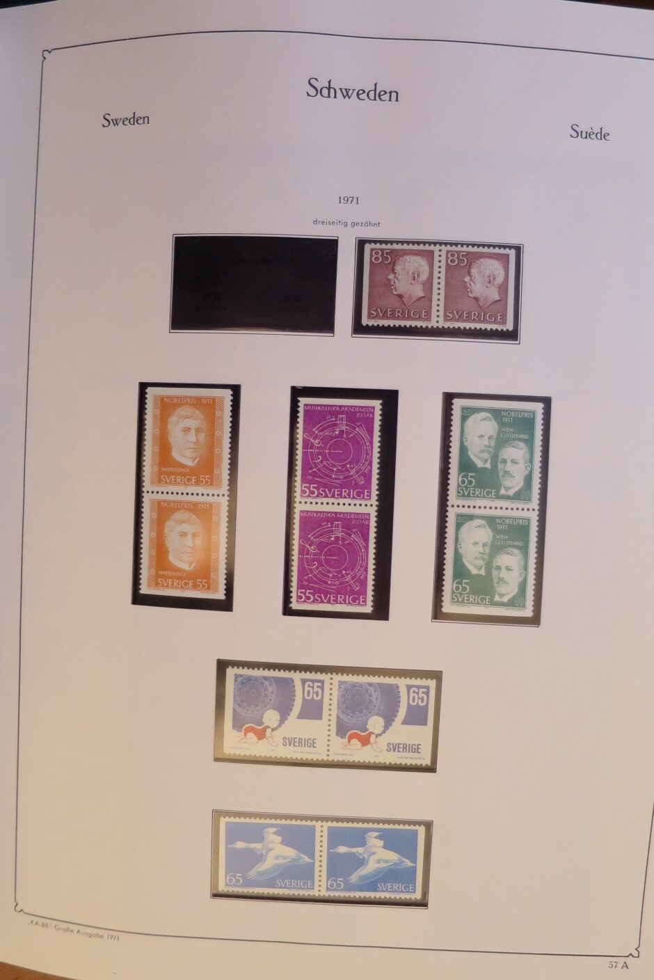 SWEDEN COLLECTION 1963-89, ALL NEVER HINGED SCHWEDEN – <i>SAMMLUNG 1963–1989, SAEMTLICH POSTFRISCH </i> - Image 40