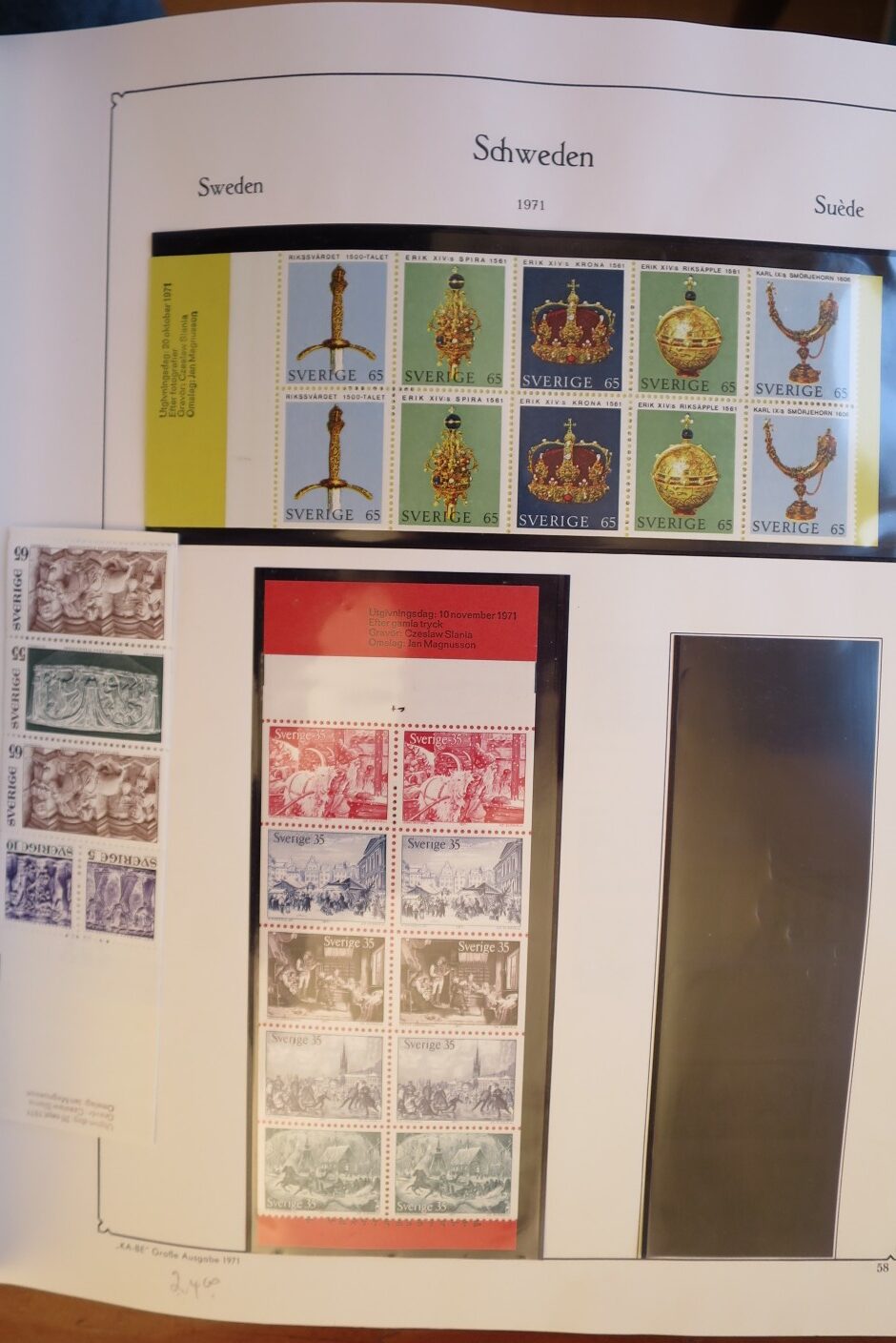 SWEDEN COLLECTION 1963-89, ALL NEVER HINGED SCHWEDEN – <i>SAMMLUNG 1963–1989, SAEMTLICH POSTFRISCH </i> - Image 41