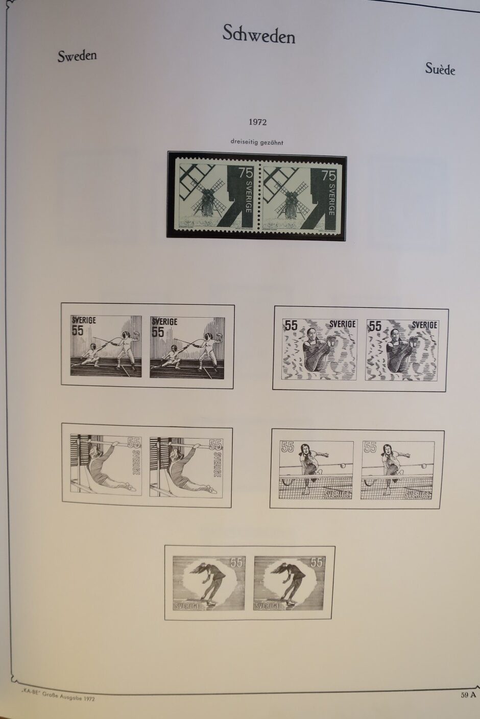 SWEDEN COLLECTION 1963-89, ALL NEVER HINGED SCHWEDEN – <i>SAMMLUNG 1963–1989, SAEMTLICH POSTFRISCH </i> - Image 44