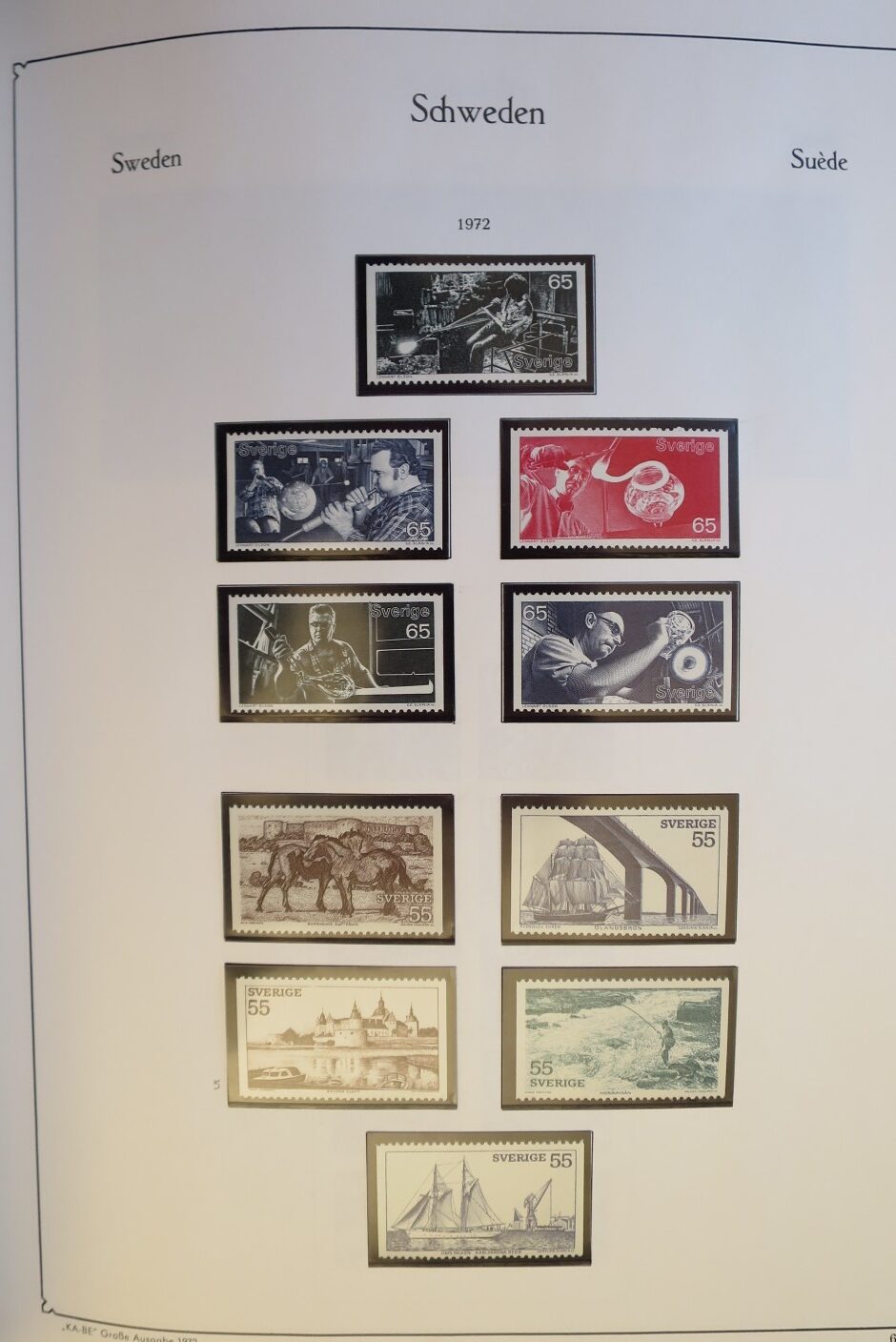 SWEDEN COLLECTION 1963-89, ALL NEVER HINGED SCHWEDEN – <i>SAMMLUNG 1963–1989, SAEMTLICH POSTFRISCH </i> - Image 47