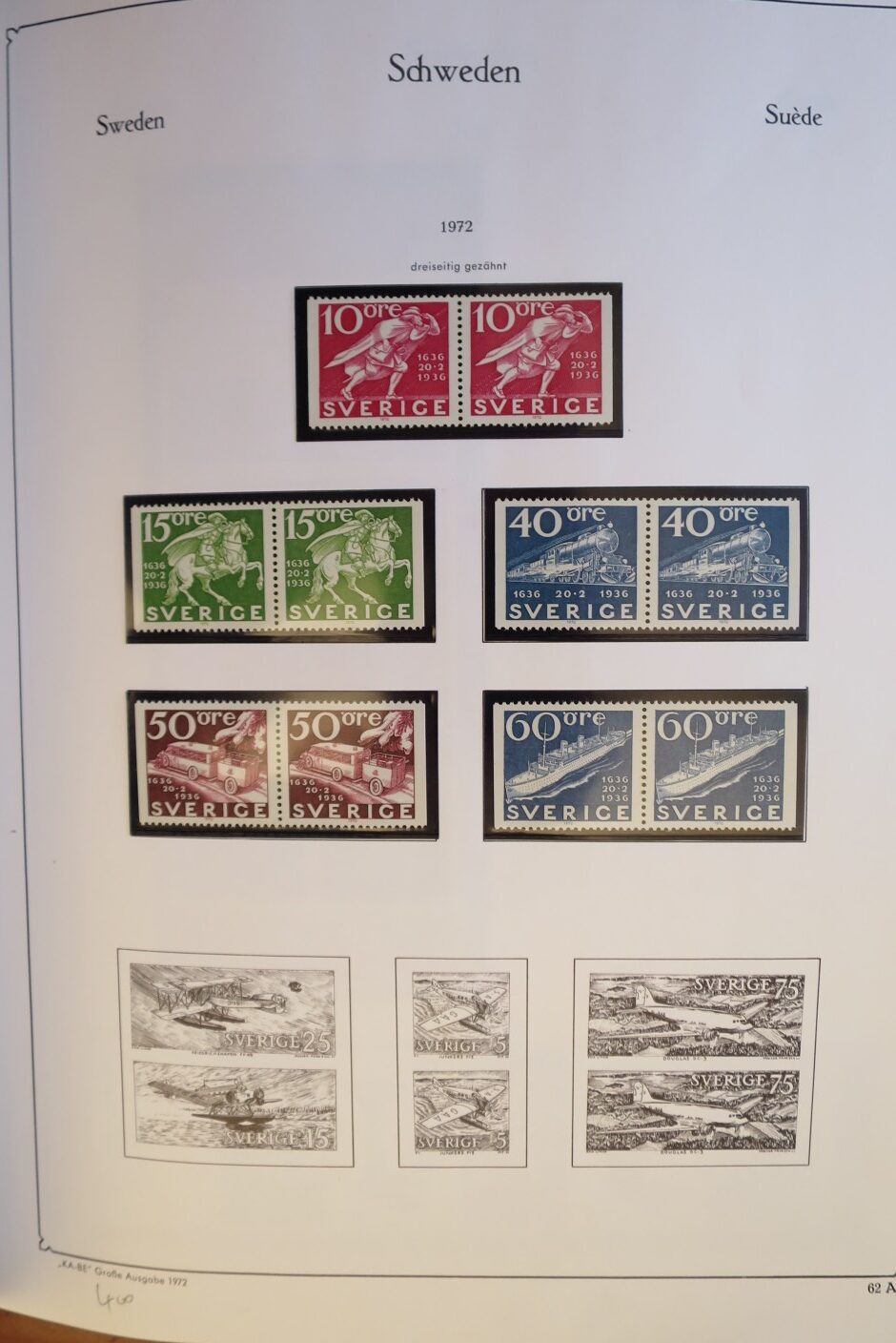 SWEDEN COLLECTION 1963-89, ALL NEVER HINGED SCHWEDEN – <i>SAMMLUNG 1963–1989, SAEMTLICH POSTFRISCH </i> - Image 49