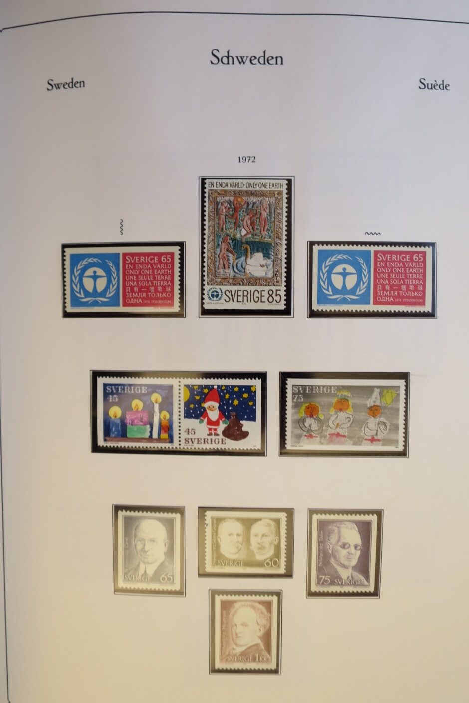 SWEDEN COLLECTION 1963-89, ALL NEVER HINGED SCHWEDEN – <i>SAMMLUNG 1963–1989, SAEMTLICH POSTFRISCH </i> - Image 52