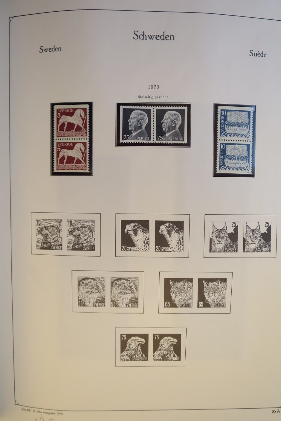 SWEDEN COLLECTION 1963-89, ALL NEVER HINGED SCHWEDEN – <i>SAMMLUNG 1963–1989, SAEMTLICH POSTFRISCH </i> - Image 54