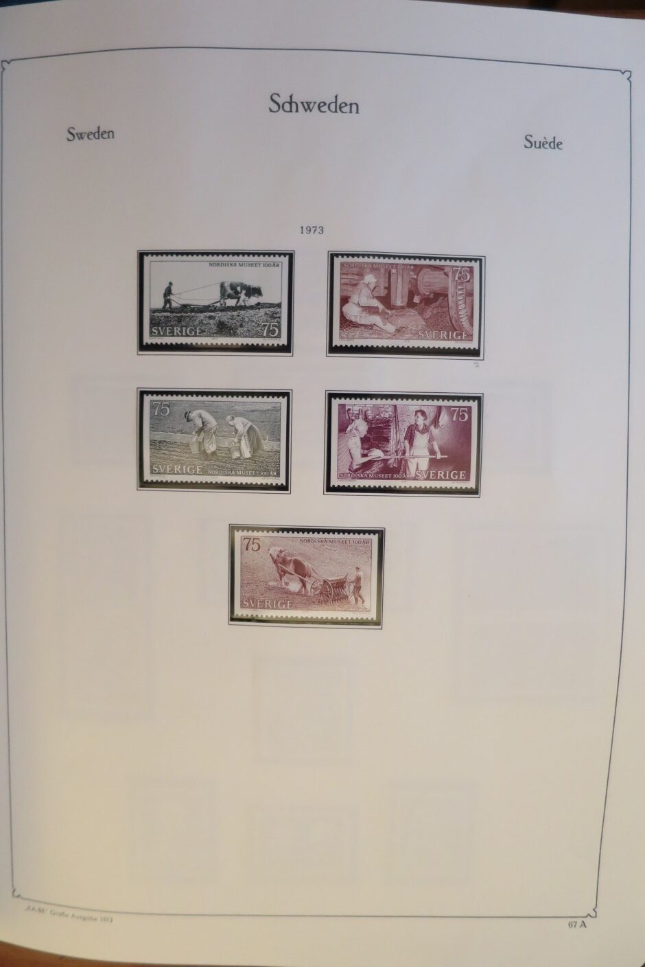 SWEDEN COLLECTION 1963-89, ALL NEVER HINGED SCHWEDEN – <i>SAMMLUNG 1963–1989, SAEMTLICH POSTFRISCH </i> - Image 58