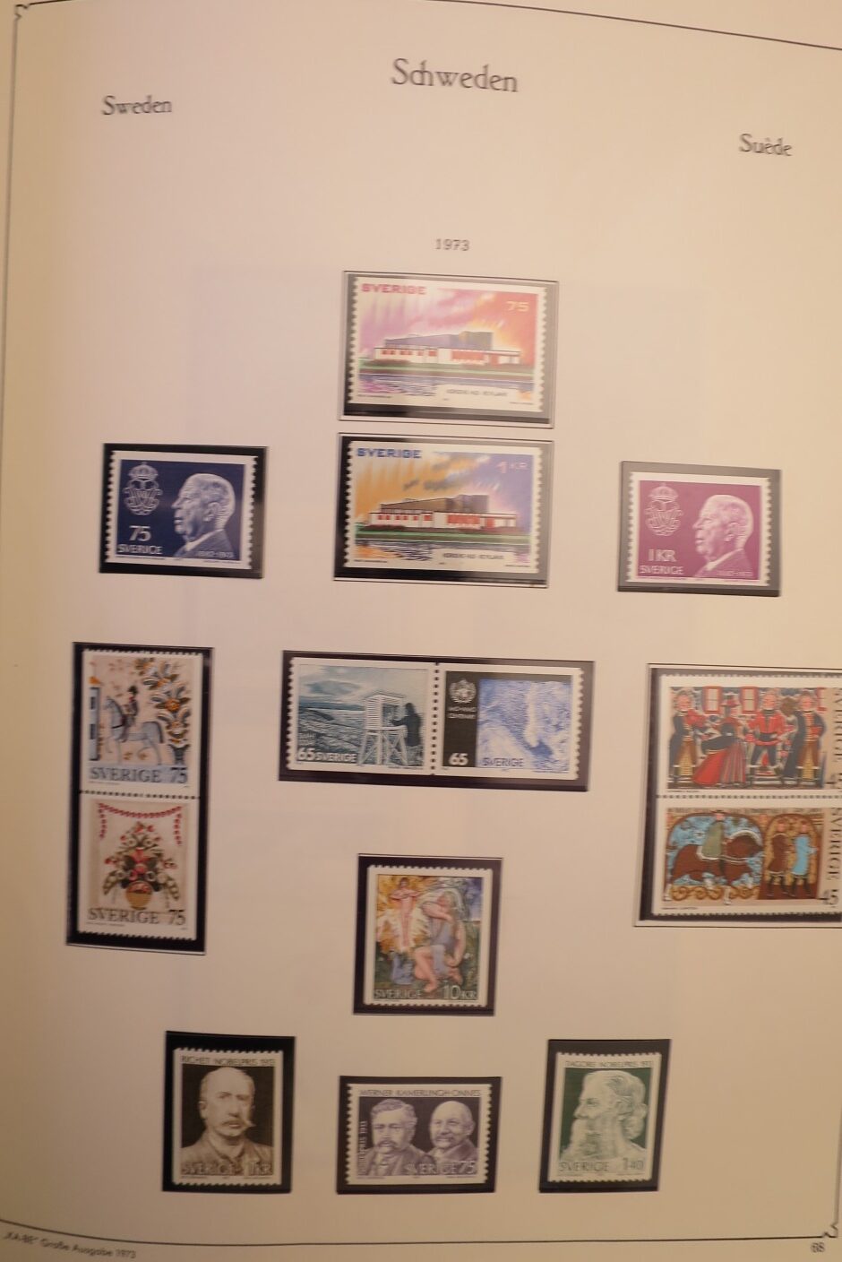 SWEDEN COLLECTION 1963-89, ALL NEVER HINGED SCHWEDEN – <i>SAMMLUNG 1963–1989, SAEMTLICH POSTFRISCH </i> - Image 59