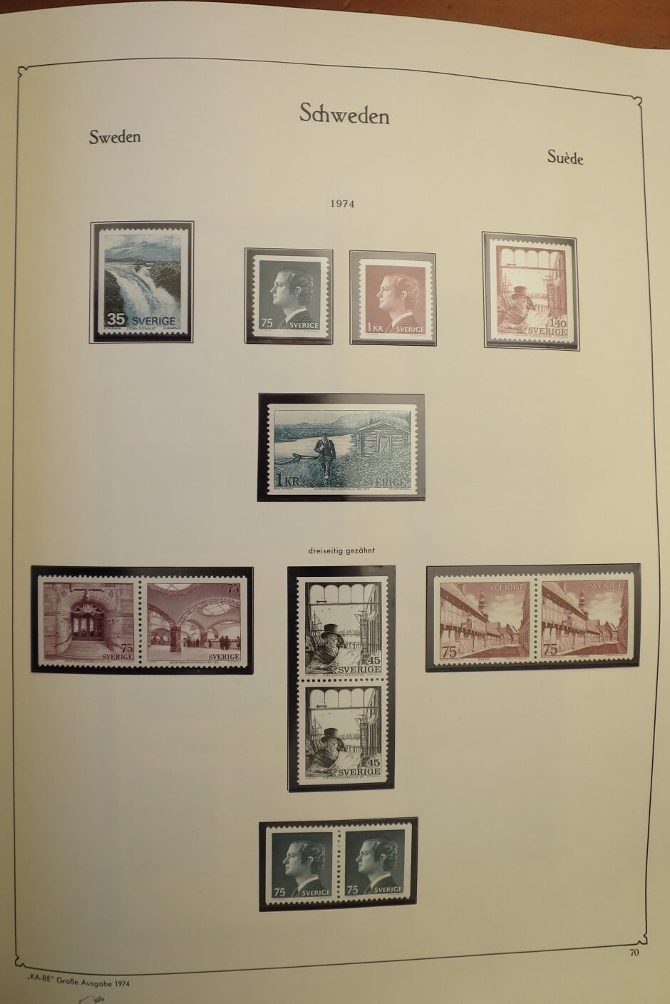 SWEDEN COLLECTION 1963-89, ALL NEVER HINGED SCHWEDEN – <i>SAMMLUNG 1963–1989, SAEMTLICH POSTFRISCH </i> - Image 62