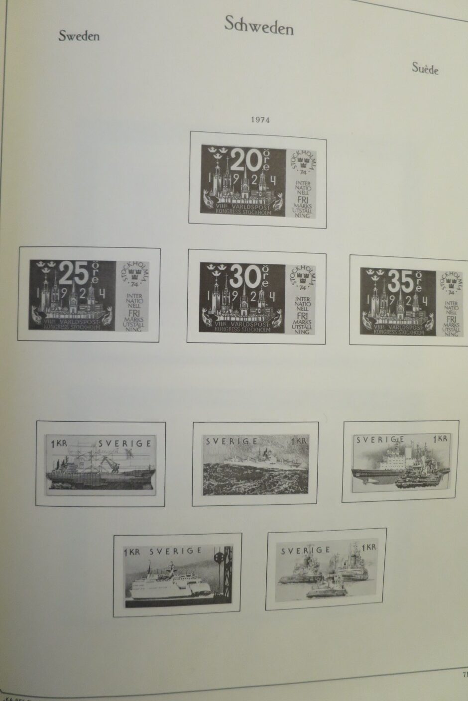 SWEDEN COLLECTION 1963-89, ALL NEVER HINGED SCHWEDEN – <i>SAMMLUNG 1963–1989, SAEMTLICH POSTFRISCH </i> - Image 64