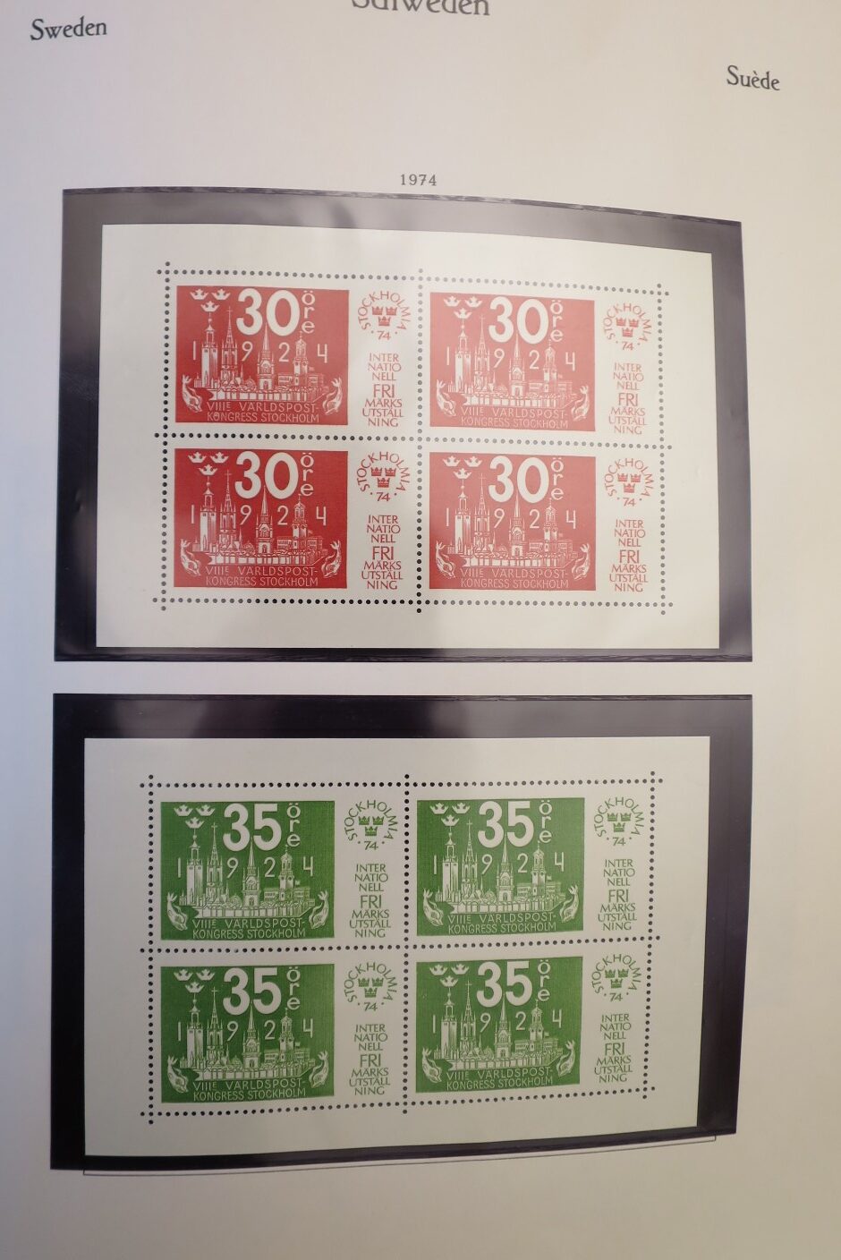 SWEDEN COLLECTION 1963-89, ALL NEVER HINGED SCHWEDEN – <i>SAMMLUNG 1963–1989, SAEMTLICH POSTFRISCH </i> - Image 66