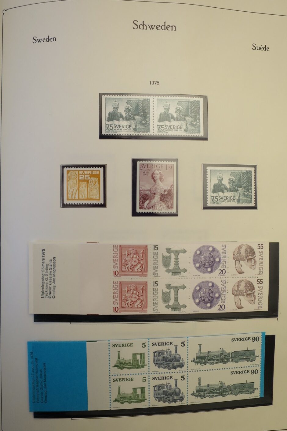SWEDEN COLLECTION 1963-89, ALL NEVER HINGED SCHWEDEN – <i>SAMMLUNG 1963–1989, SAEMTLICH POSTFRISCH </i> - Image 69