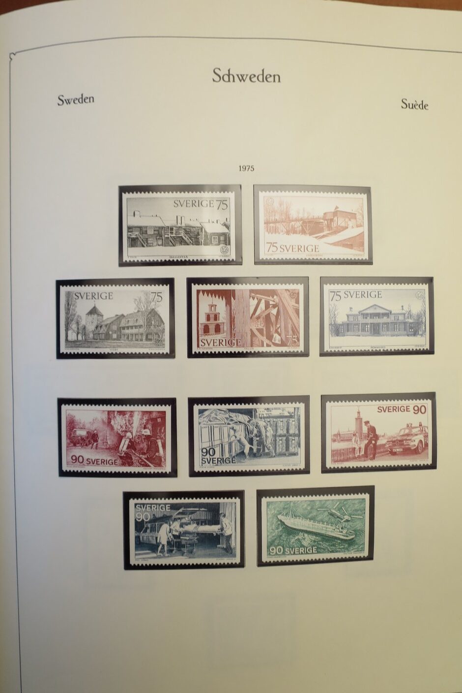 SWEDEN COLLECTION 1963-89, ALL NEVER HINGED SCHWEDEN – <i>SAMMLUNG 1963–1989, SAEMTLICH POSTFRISCH </i> - Image 72