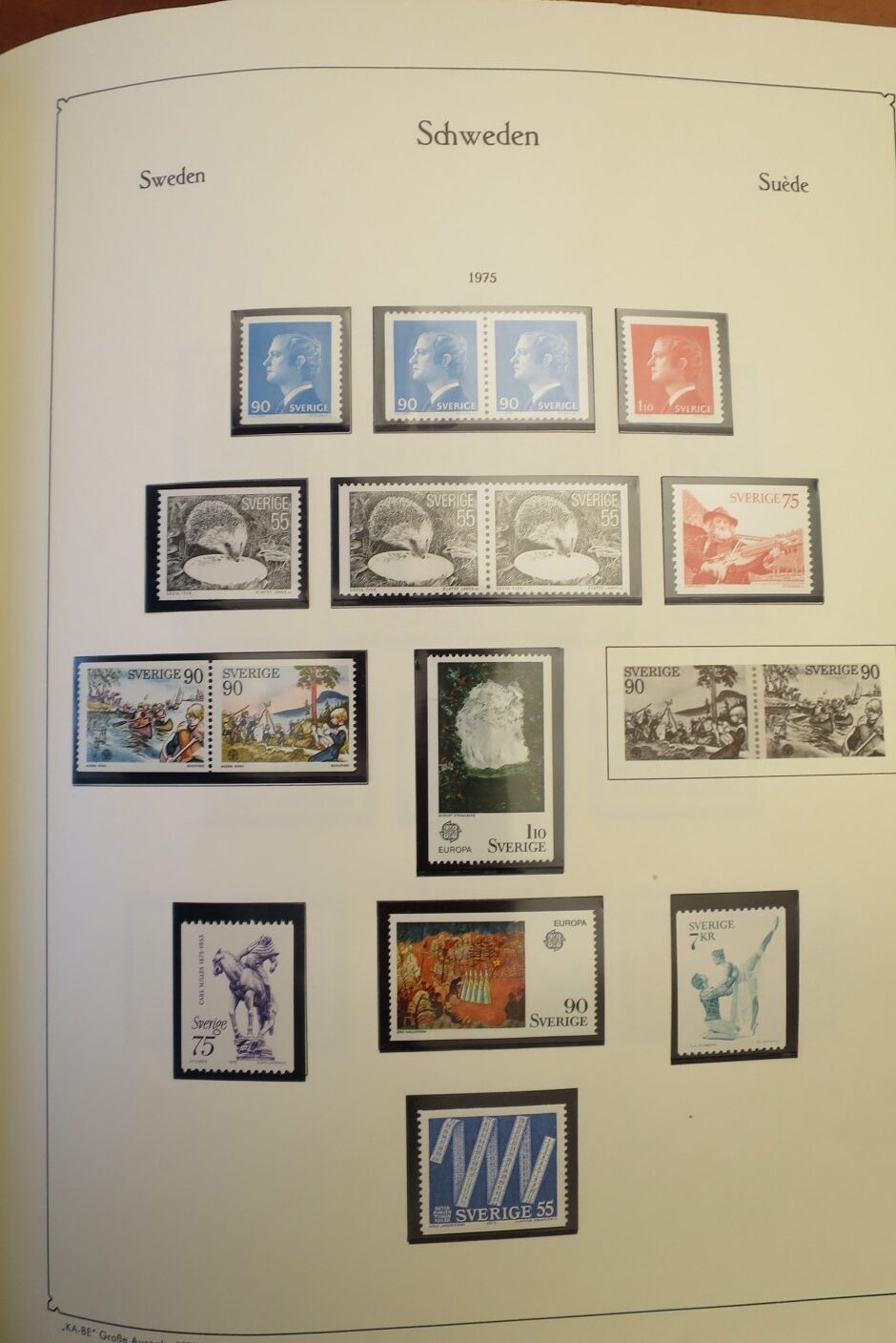 SWEDEN COLLECTION 1963-89, ALL NEVER HINGED SCHWEDEN – <i>SAMMLUNG 1963–1989, SAEMTLICH POSTFRISCH </i> - Image 73