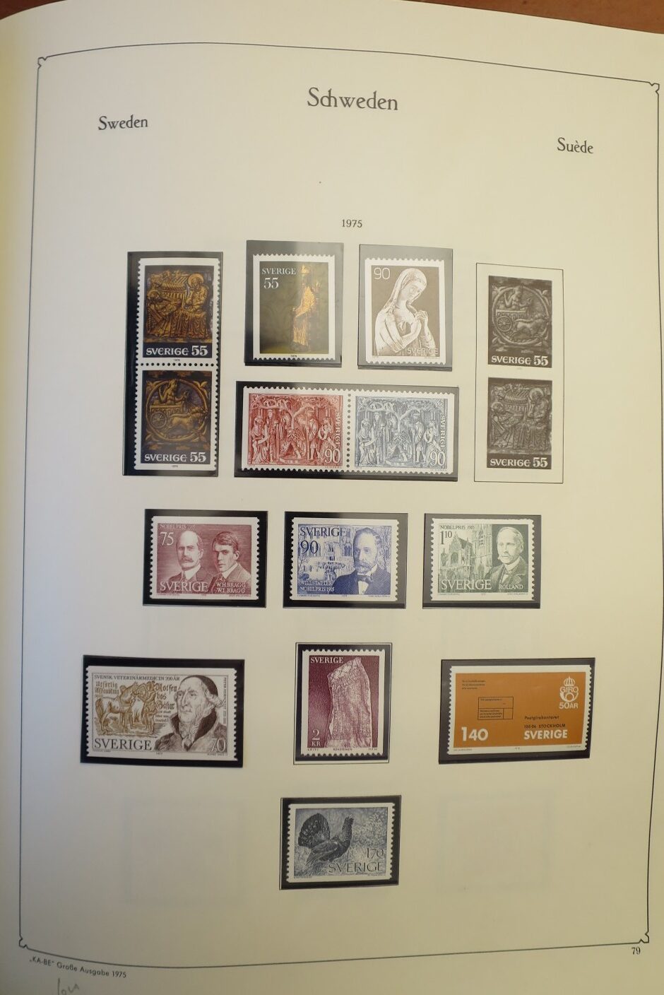 SWEDEN COLLECTION 1963-89, ALL NEVER HINGED SCHWEDEN – <i>SAMMLUNG 1963–1989, SAEMTLICH POSTFRISCH </i> - Image 74