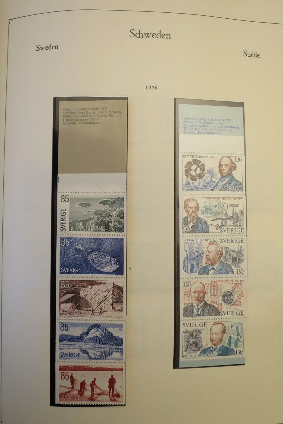 SWEDEN COLLECTION 1963-89, ALL NEVER HINGED SCHWEDEN – <i>SAMMLUNG 1963–1989, SAEMTLICH POSTFRISCH </i> - Image 76