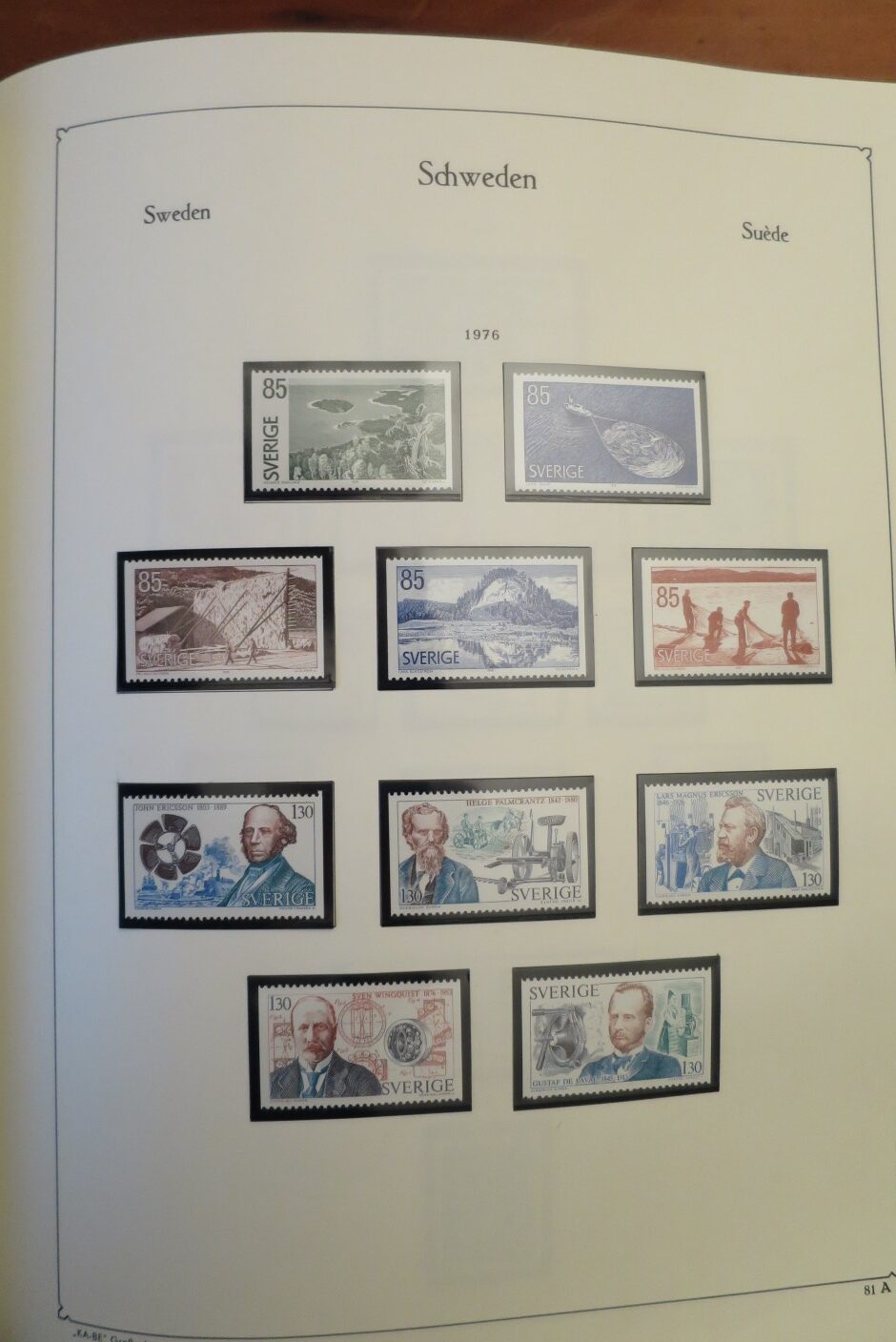 SWEDEN COLLECTION 1963-89, ALL NEVER HINGED SCHWEDEN – <i>SAMMLUNG 1963–1989, SAEMTLICH POSTFRISCH </i> - Image 77