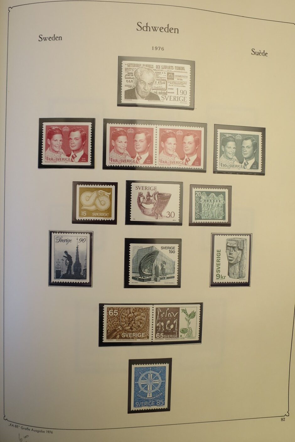 SWEDEN COLLECTION 1963-89, ALL NEVER HINGED SCHWEDEN – <i>SAMMLUNG 1963–1989, SAEMTLICH POSTFRISCH </i> - Image 78