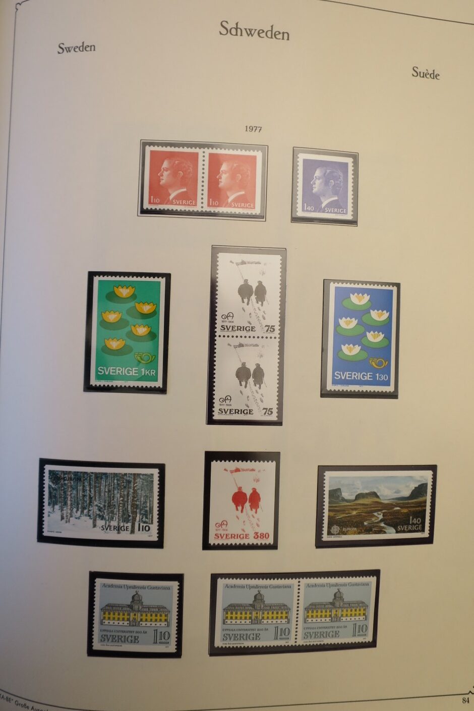 SWEDEN COLLECTION 1963-89, ALL NEVER HINGED SCHWEDEN – <i>SAMMLUNG 1963–1989, SAEMTLICH POSTFRISCH </i> - Image 83