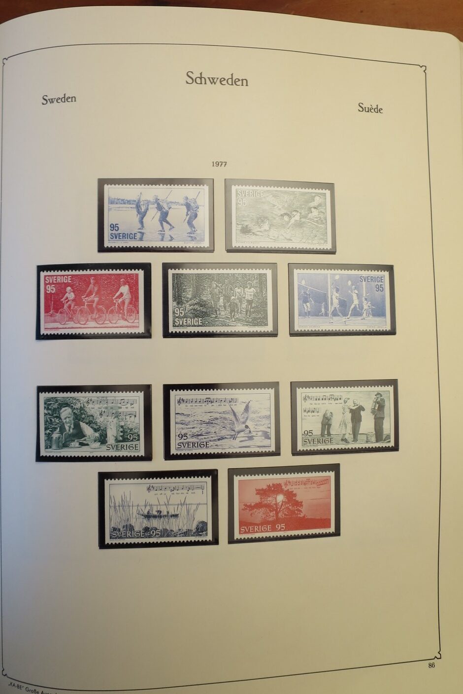 SWEDEN COLLECTION 1963-89, ALL NEVER HINGED SCHWEDEN – <i>SAMMLUNG 1963–1989, SAEMTLICH POSTFRISCH </i> - Image 85