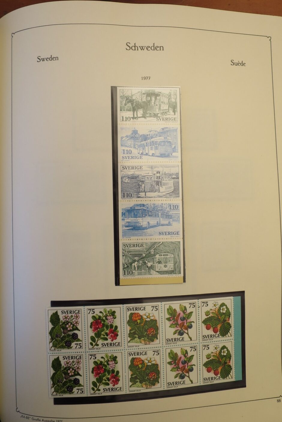 SWEDEN COLLECTION 1963-89, ALL NEVER HINGED SCHWEDEN – <i>SAMMLUNG 1963–1989, SAEMTLICH POSTFRISCH </i> - Image 87
