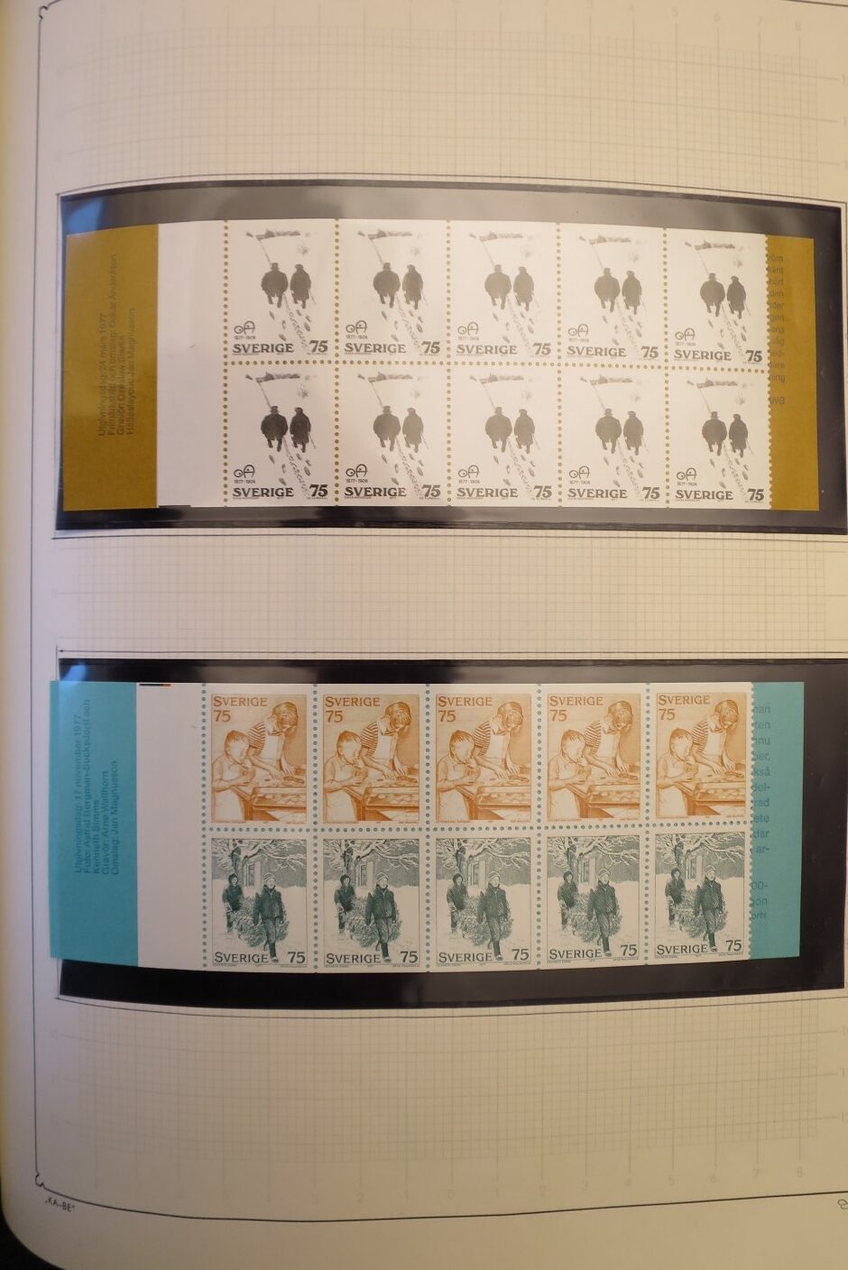 SWEDEN COLLECTION 1963-89, ALL NEVER HINGED SCHWEDEN – <i>SAMMLUNG 1963–1989, SAEMTLICH POSTFRISCH </i> - Image 89