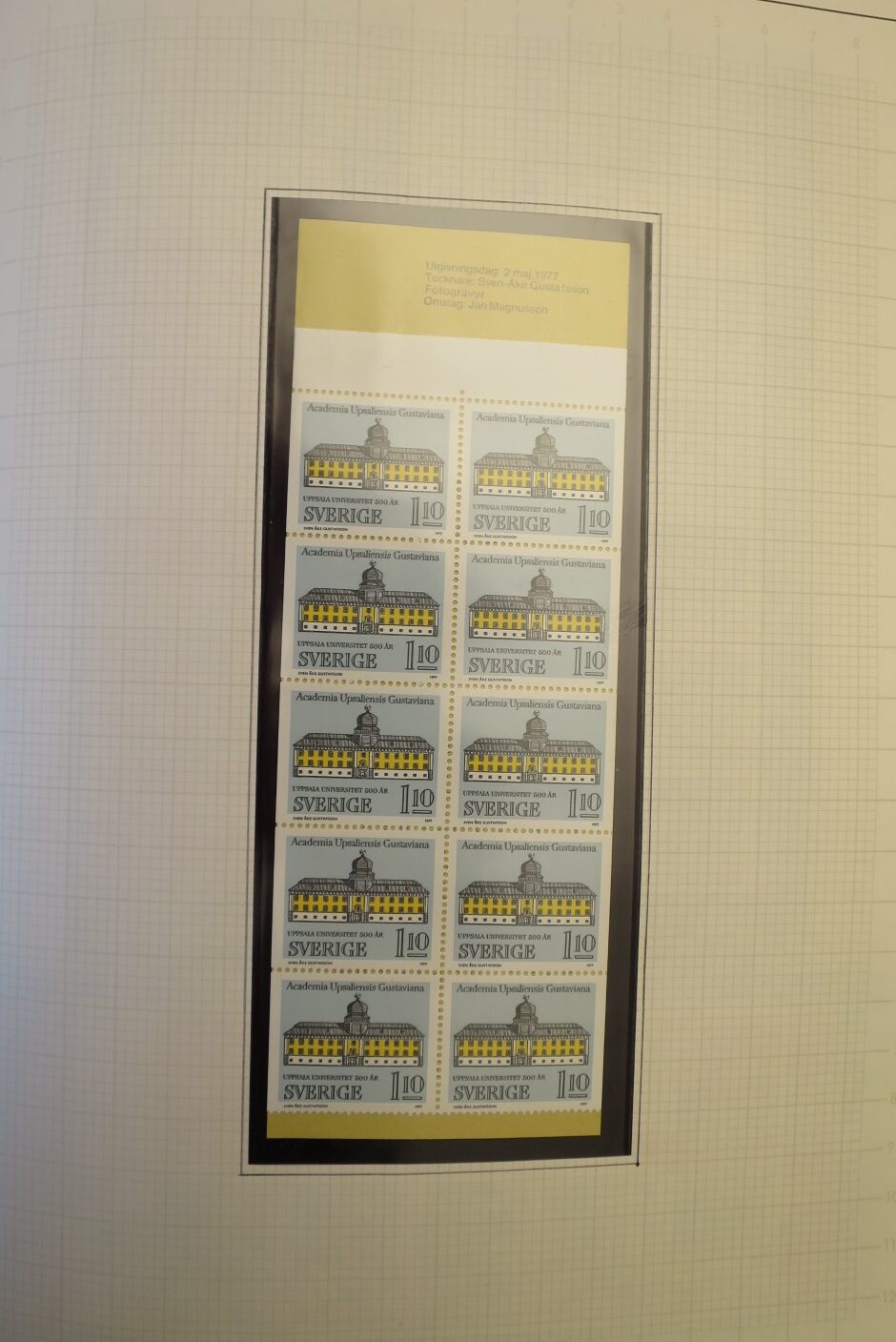 SWEDEN COLLECTION 1963-89, ALL NEVER HINGED SCHWEDEN – <i>SAMMLUNG 1963–1989, SAEMTLICH POSTFRISCH </i> - Image 90