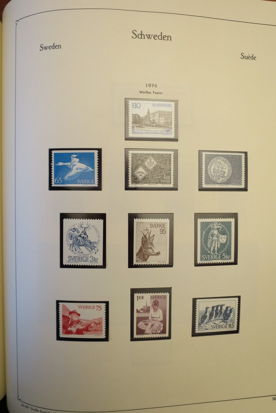 SWEDEN COLLECTION 1963-89, ALL NEVER HINGED SCHWEDEN – <i>SAMMLUNG 1963–1989, SAEMTLICH POSTFRISCH </i> - Image 92