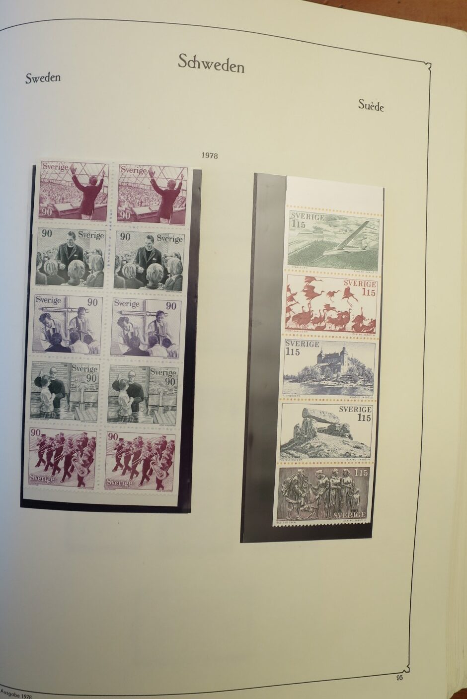 SWEDEN COLLECTION 1963-89, ALL NEVER HINGED SCHWEDEN – <i>SAMMLUNG 1963–1989, SAEMTLICH POSTFRISCH </i> - Image 98