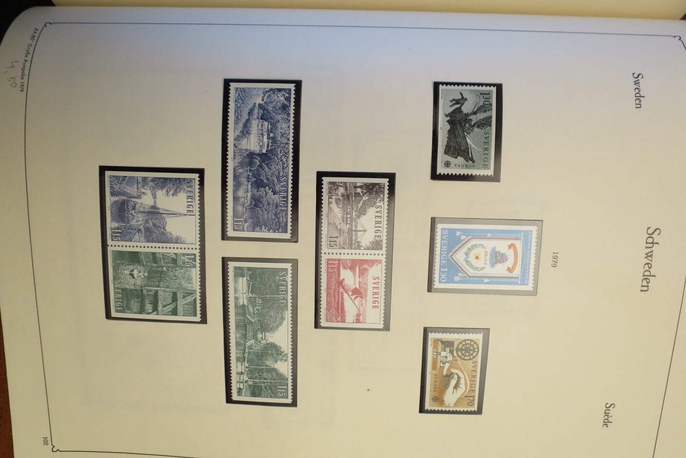 SWEDEN COLLECTION 1963-89, ALL NEVER HINGED SCHWEDEN – <i>SAMMLUNG 1963–1989, SAEMTLICH POSTFRISCH </i> - Image 105