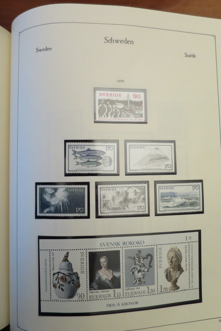 SWEDEN COLLECTION 1963-89, ALL NEVER HINGED SCHWEDEN – <i>SAMMLUNG 1963–1989, SAEMTLICH POSTFRISCH </i> - Image 106