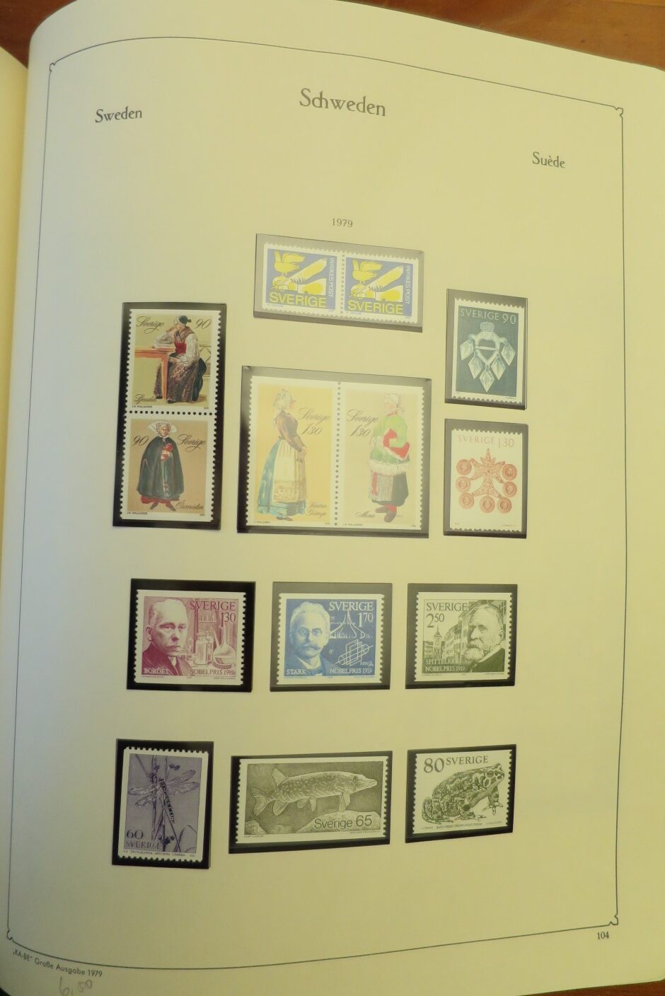 SWEDEN COLLECTION 1963-89, ALL NEVER HINGED SCHWEDEN – <i>SAMMLUNG 1963–1989, SAEMTLICH POSTFRISCH </i> - Image 107