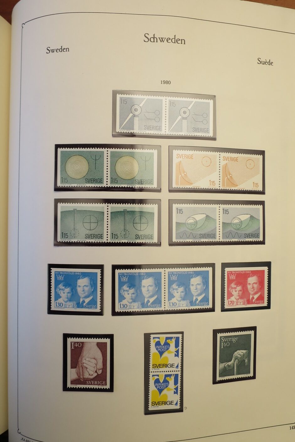 SWEDEN COLLECTION 1963-89, ALL NEVER HINGED SCHWEDEN – <i>SAMMLUNG 1963–1989, SAEMTLICH POSTFRISCH </i> - Image 111