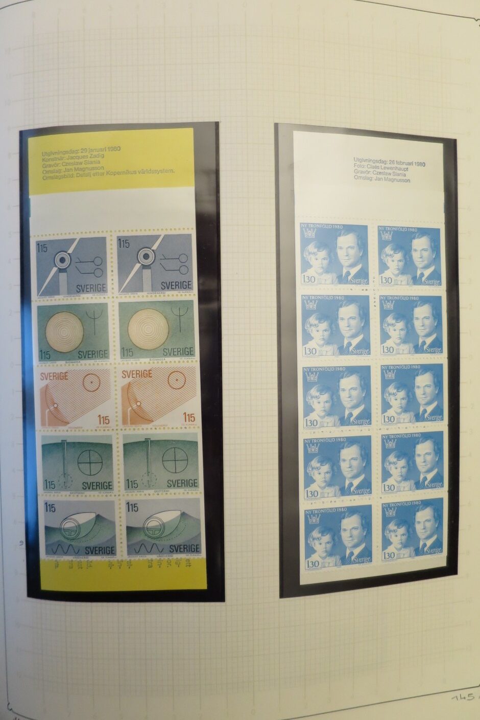 SWEDEN COLLECTION 1963-89, ALL NEVER HINGED SCHWEDEN – <i>SAMMLUNG 1963–1989, SAEMTLICH POSTFRISCH </i> - Image 112