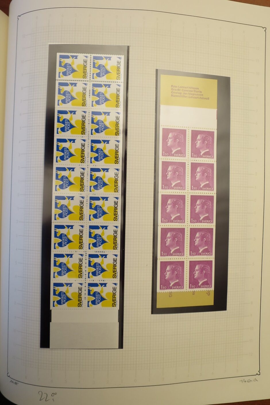 SWEDEN COLLECTION 1963-89, ALL NEVER HINGED SCHWEDEN – <i>SAMMLUNG 1963–1989, SAEMTLICH POSTFRISCH </i> - Image 114
