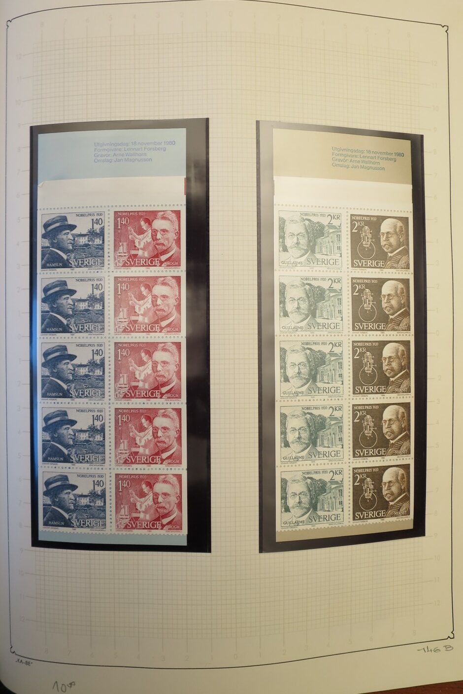 SWEDEN COLLECTION 1963-89, ALL NEVER HINGED SCHWEDEN – <i>SAMMLUNG 1963–1989, SAEMTLICH POSTFRISCH </i> - Image 115