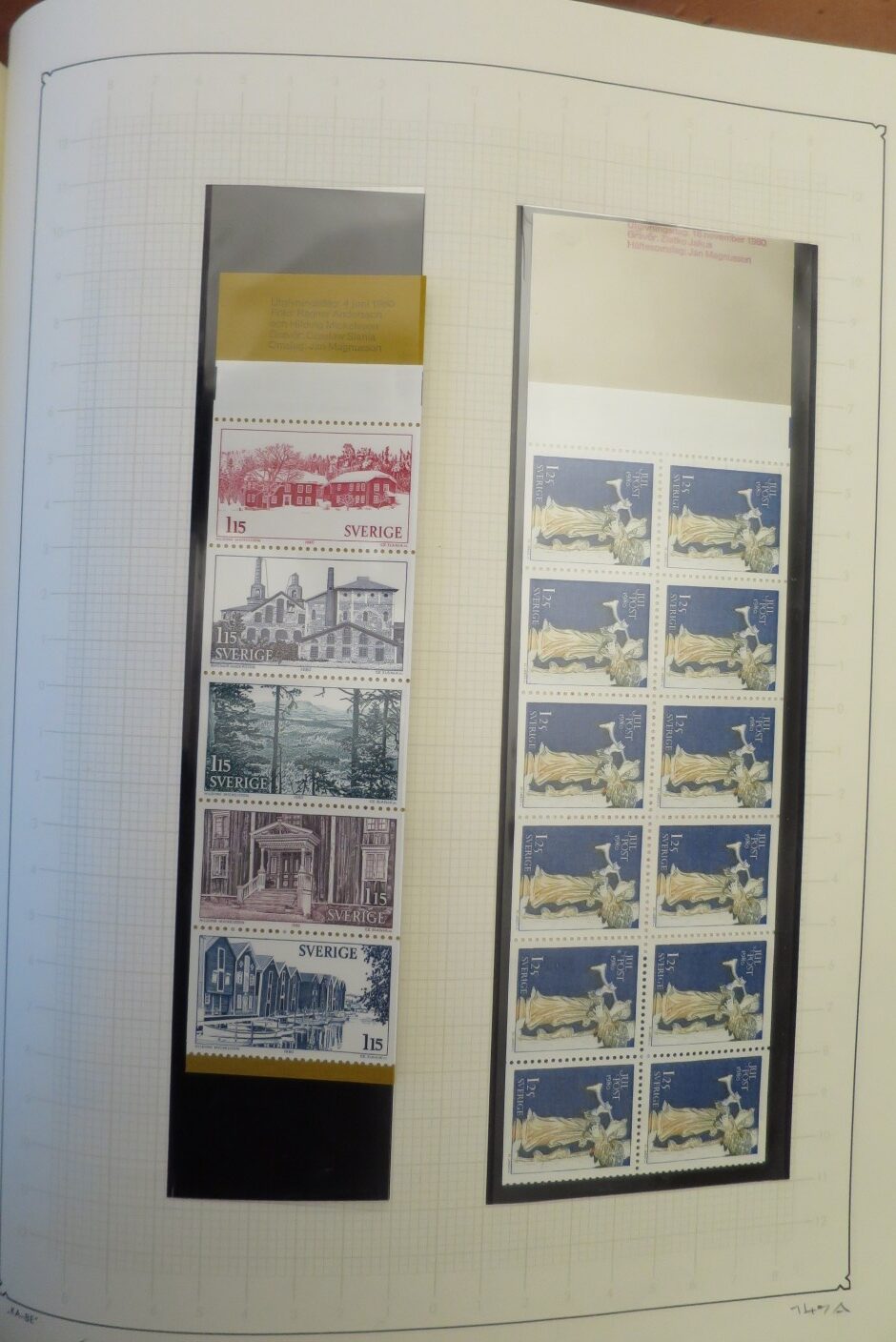 SWEDEN COLLECTION 1963-89, ALL NEVER HINGED SCHWEDEN – <i>SAMMLUNG 1963–1989, SAEMTLICH POSTFRISCH </i> - Image 117