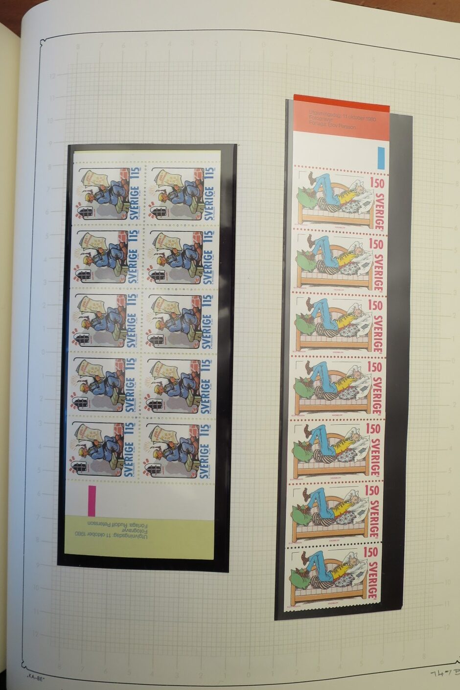 SWEDEN COLLECTION 1963-89, ALL NEVER HINGED SCHWEDEN – <i>SAMMLUNG 1963–1989, SAEMTLICH POSTFRISCH </i> - Image 118