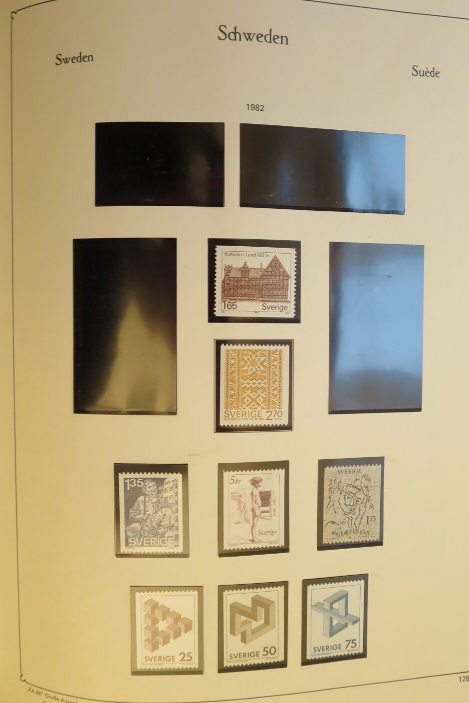 SWEDEN COLLECTION 1963-89, ALL NEVER HINGED SCHWEDEN – <i>SAMMLUNG 1963–1989, SAEMTLICH POSTFRISCH </i> - Image 123