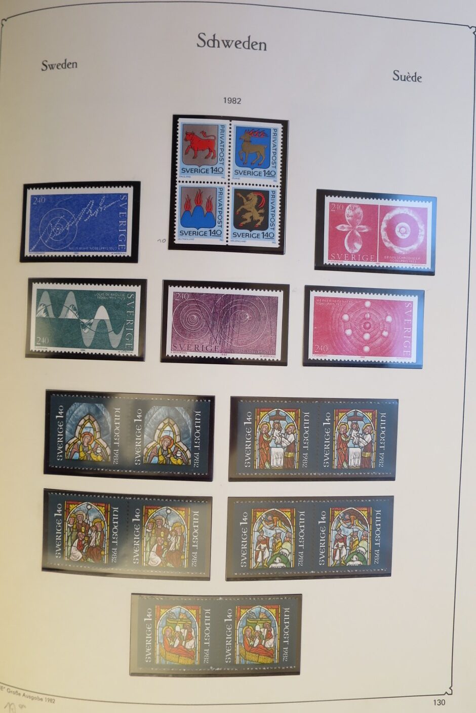 SWEDEN COLLECTION 1963-89, ALL NEVER HINGED SCHWEDEN – <i>SAMMLUNG 1963–1989, SAEMTLICH POSTFRISCH </i> - Image 126