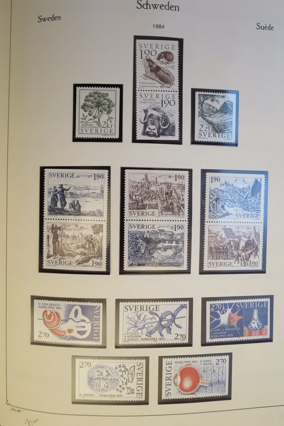 SWEDEN COLLECTION 1963-89, ALL NEVER HINGED SCHWEDEN – <i>SAMMLUNG 1963–1989, SAEMTLICH POSTFRISCH </i> - Image 134