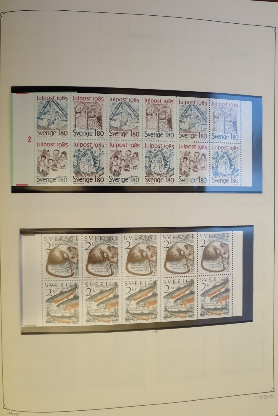 SWEDEN COLLECTION 1963-89, ALL NEVER HINGED SCHWEDEN – <i>SAMMLUNG 1963–1989, SAEMTLICH POSTFRISCH </i> - Image 143