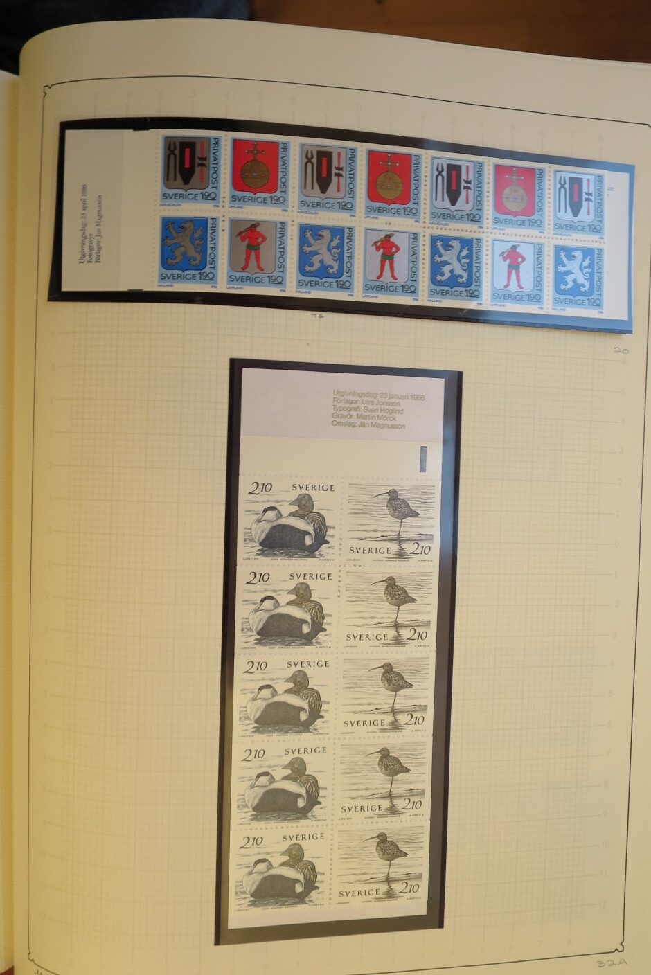 SWEDEN COLLECTION 1963-89, ALL NEVER HINGED SCHWEDEN – <i>SAMMLUNG 1963–1989, SAEMTLICH POSTFRISCH </i> - Image 149