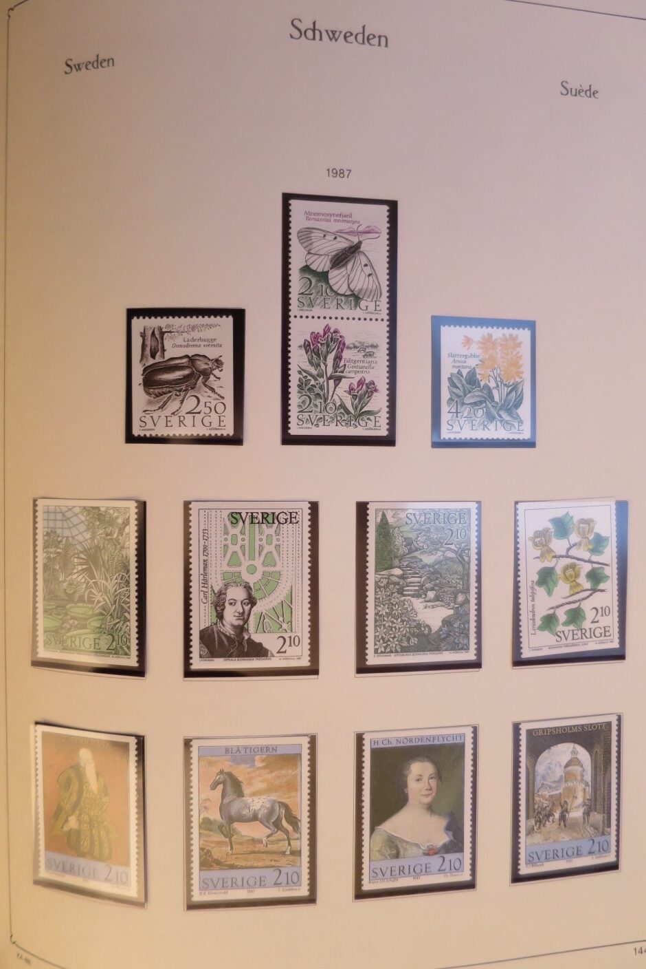 SWEDEN COLLECTION 1963-89, ALL NEVER HINGED SCHWEDEN – <i>SAMMLUNG 1963–1989, SAEMTLICH POSTFRISCH </i> - Image 151