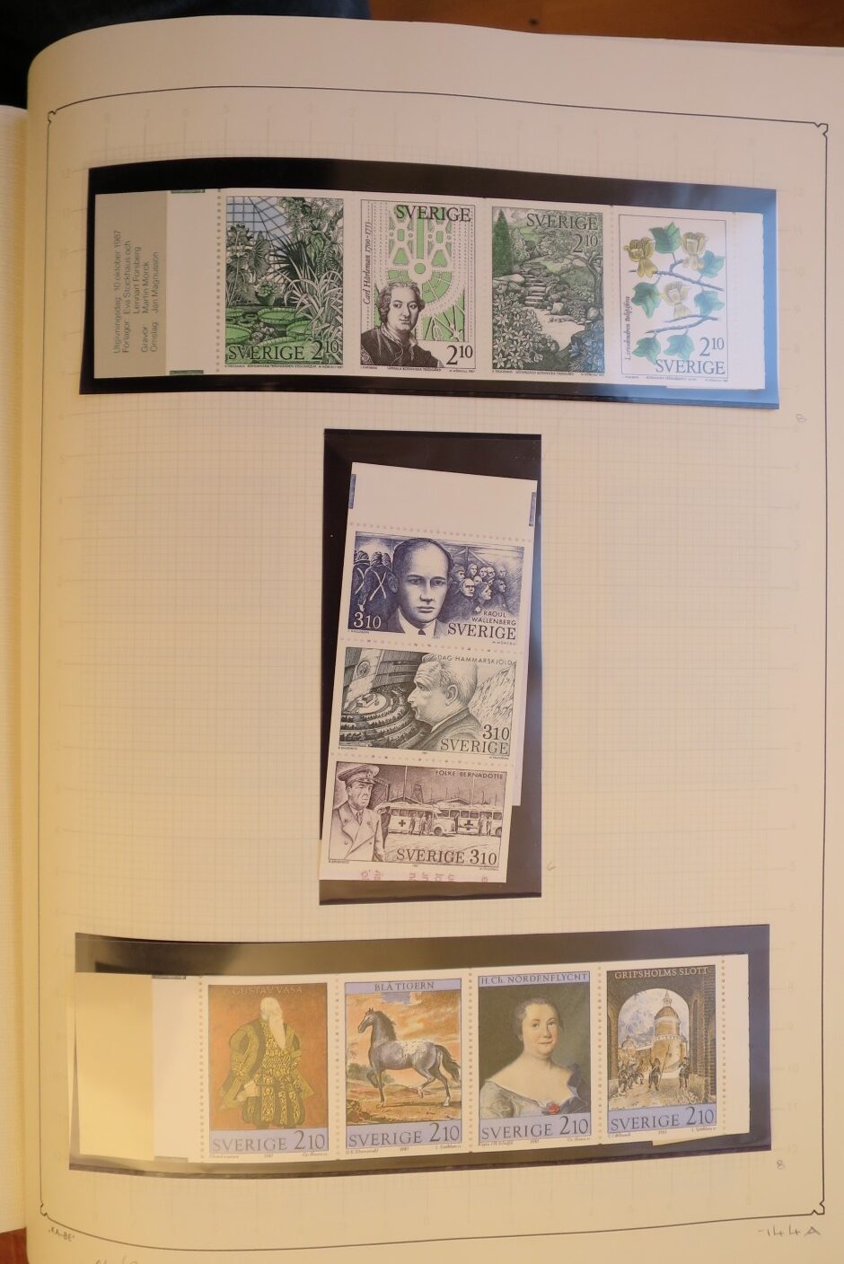 SWEDEN COLLECTION 1963-89, ALL NEVER HINGED SCHWEDEN – <i>SAMMLUNG 1963–1989, SAEMTLICH POSTFRISCH </i> - Image 152