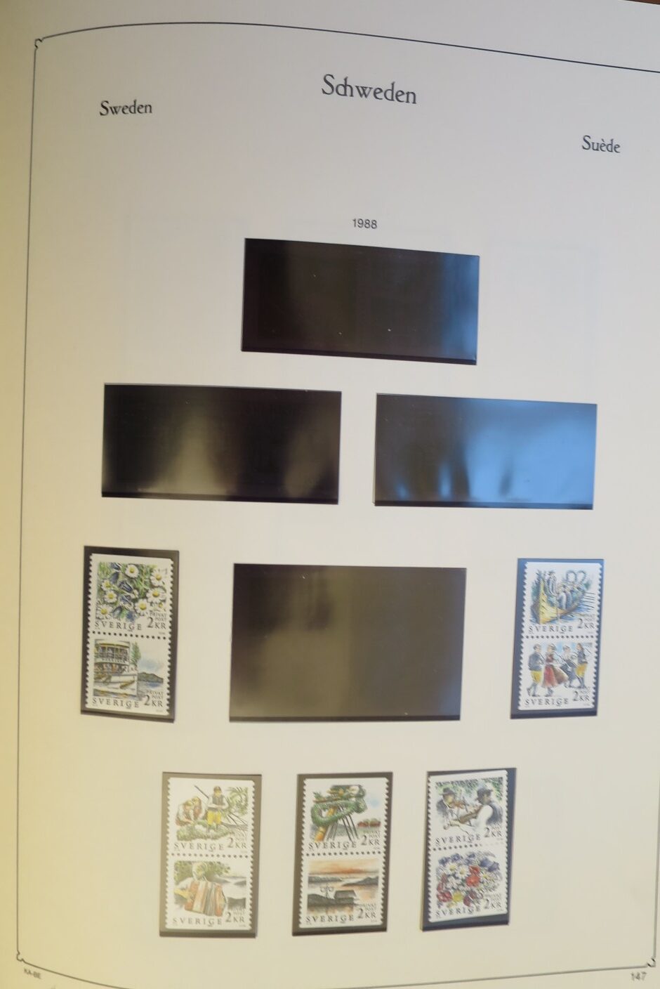 SWEDEN COLLECTION 1963-89, ALL NEVER HINGED SCHWEDEN – <i>SAMMLUNG 1963–1989, SAEMTLICH POSTFRISCH </i> - Image 156