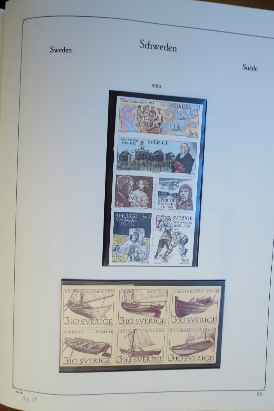 SWEDEN COLLECTION 1963-89, ALL NEVER HINGED SCHWEDEN – <i>SAMMLUNG 1963–1989, SAEMTLICH POSTFRISCH </i> - Image 163