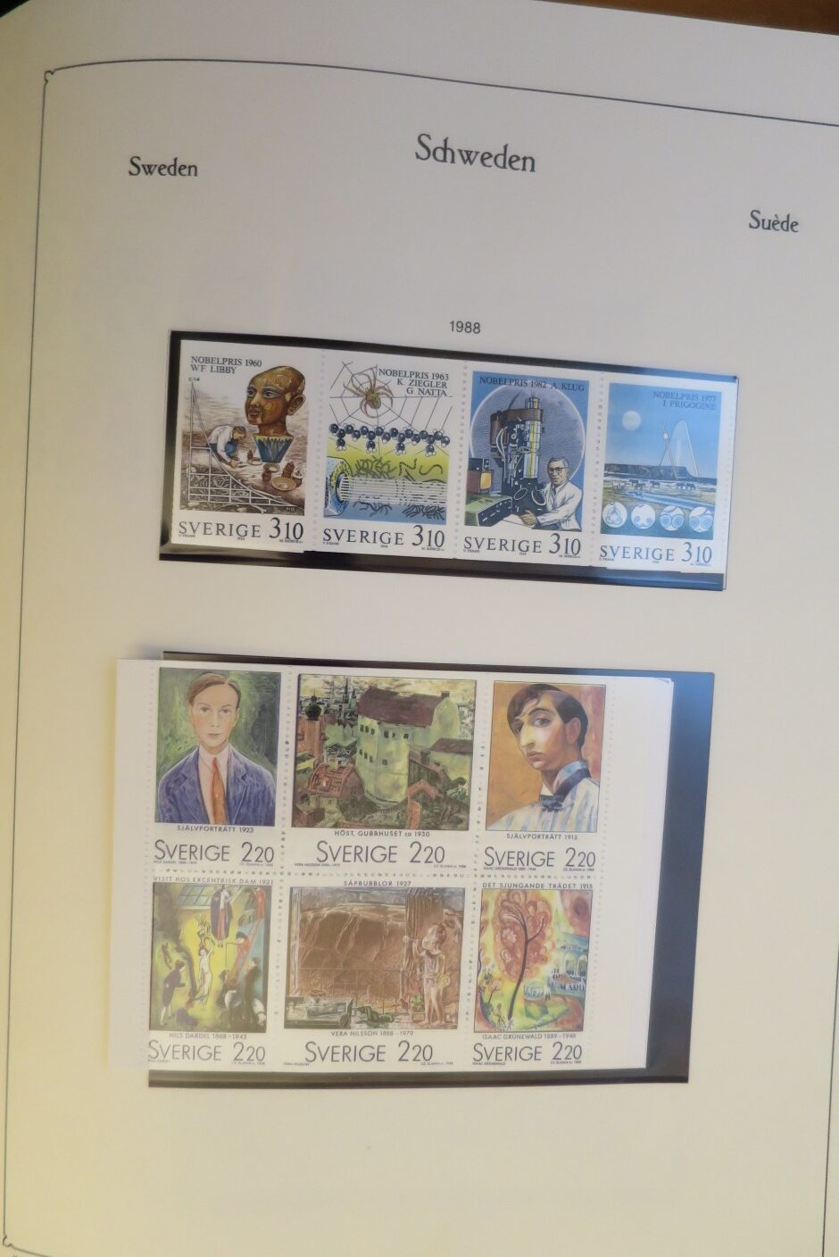 SWEDEN COLLECTION 1963-89, ALL NEVER HINGED SCHWEDEN – <i>SAMMLUNG 1963–1989, SAEMTLICH POSTFRISCH </i> - Image 164