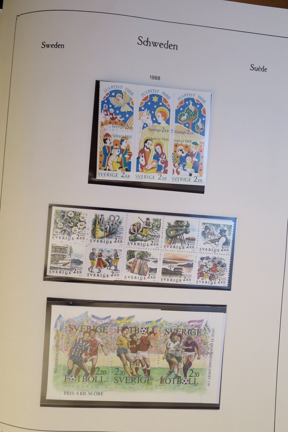 SWEDEN COLLECTION 1963-89, ALL NEVER HINGED SCHWEDEN – <i>SAMMLUNG 1963–1989, SAEMTLICH POSTFRISCH </i> - Image 165