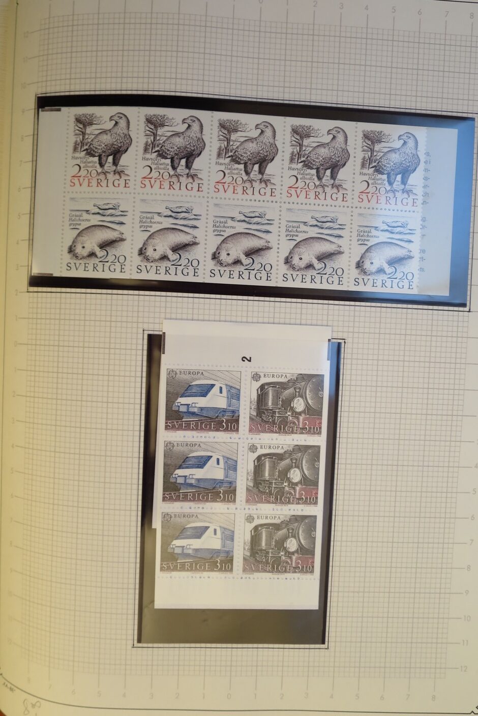 SWEDEN COLLECTION 1963-89, ALL NEVER HINGED SCHWEDEN – <i>SAMMLUNG 1963–1989, SAEMTLICH POSTFRISCH </i> - Image 166