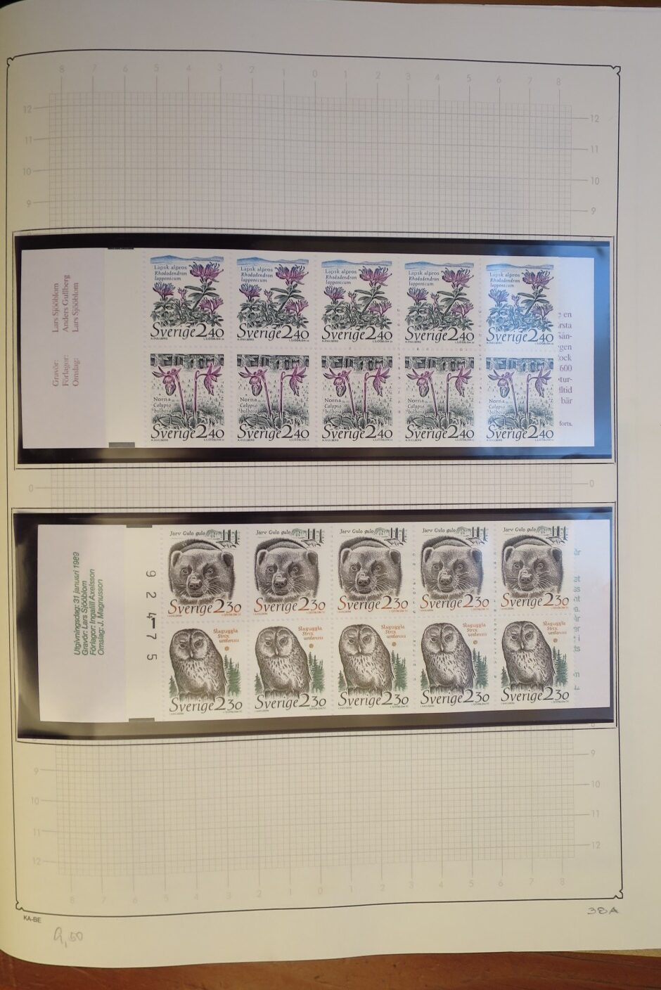 SWEDEN COLLECTION 1963-89, ALL NEVER HINGED SCHWEDEN – <i>SAMMLUNG 1963–1989, SAEMTLICH POSTFRISCH </i> - Image 168